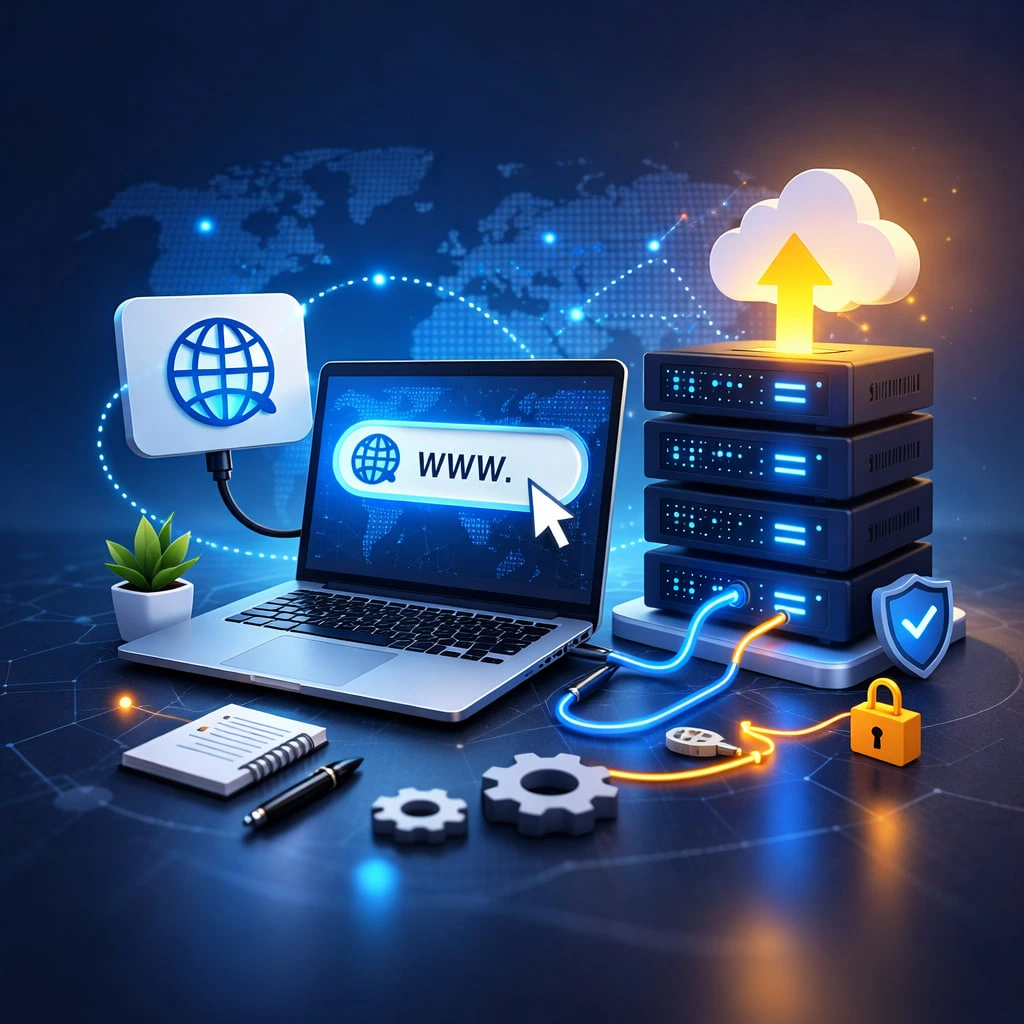 Что такое домен и хостинг простыми словами?